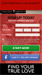 Mobile Screenshot of personallove.com